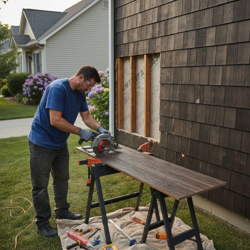 Wood Siding Repair detail